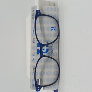 NWT RX-ABLE FOR YOU US106 BLUE EYEGLASS FRAMES